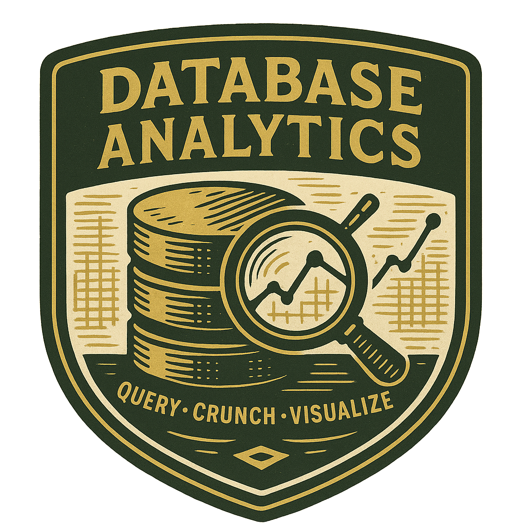 Database Analytics Badge