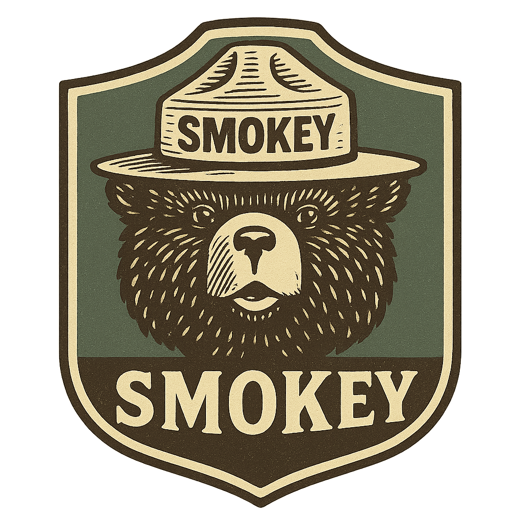 Smokey Bear Badge